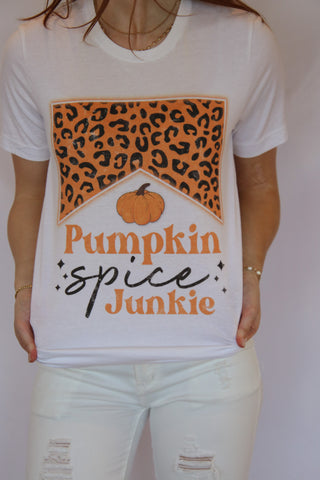 Pumpkin Spice Junkie Tee